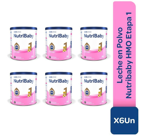 Leche En Polvo Nutribaby Hmo Etapa 1 En Lata 6x800g