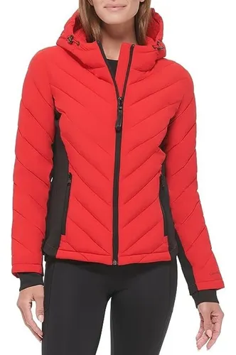 Chamarra calvin klein roja sales