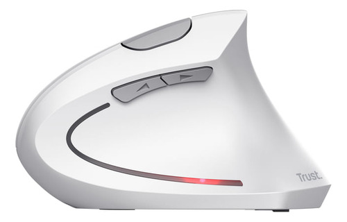 Mouse Trust Verto Inalámbrico Diseño Vertical Blanco