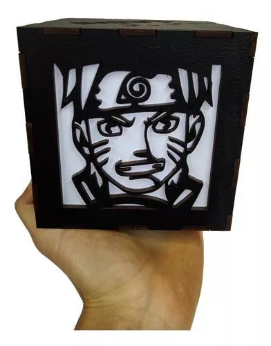 Kakashi Rosto, Luminaria De Led, Naruto, 16 Cores + Controle