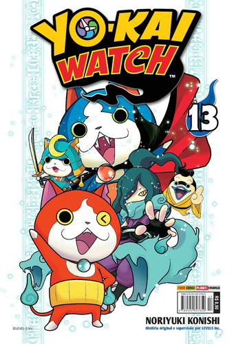 Yo-Kai Watch Vol. 13, de Konishi, Noriyuki. Editora Panini Brasil LTDA, capa mole em português, 2017