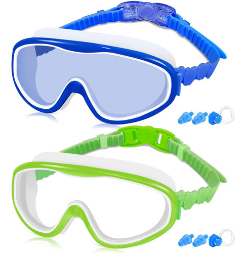 Gafas De Natación Unisex Cooloo Azul Y Verde