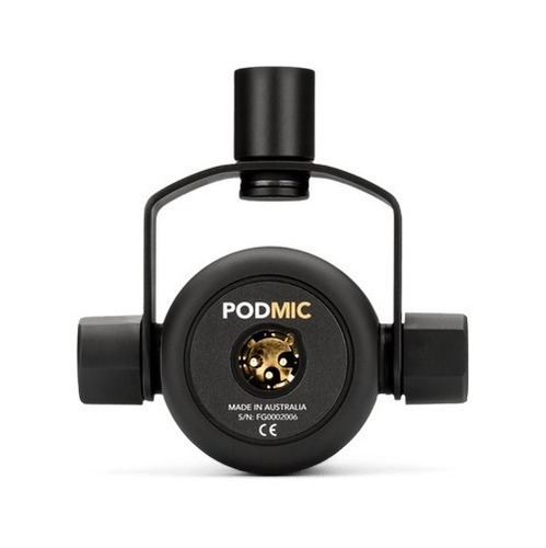 Micrófono Rode PodMic dinámico cardioide negro