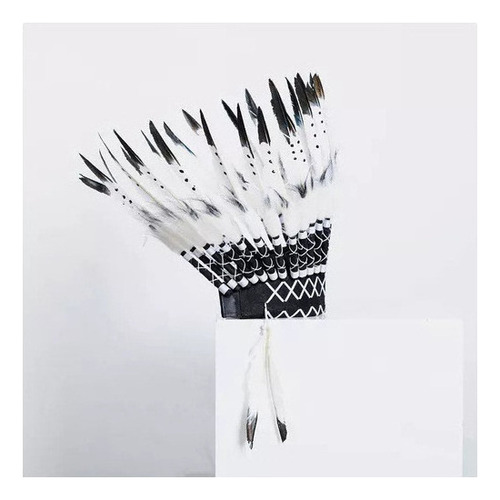 Sombrero De Plumas De Jefe Indio Nativo Americano 2025