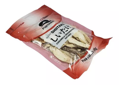 Cogumelo Shitake Fatiado Chinês Fujiyama 50g