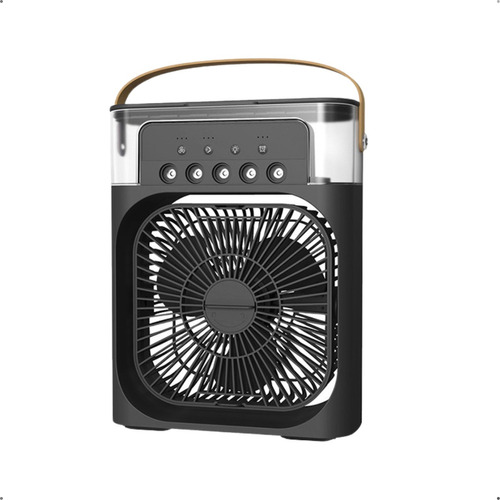 Mini Ventilador Portátil Climatizador Umidificador com Luz Led Usb Marca Genérica
