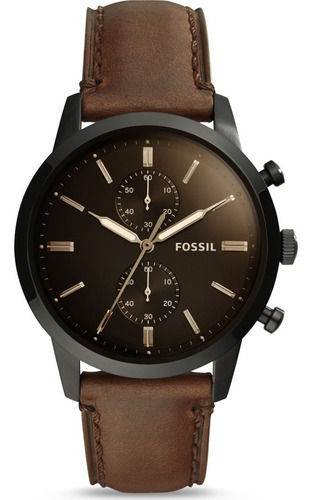 Reloj Fossil Cuero Hombre Fs5437 100% Original 