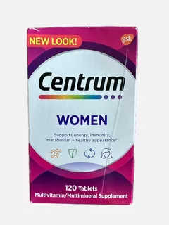 Centrum Women Multivitamínico Para Mujeres 120 Tabletas