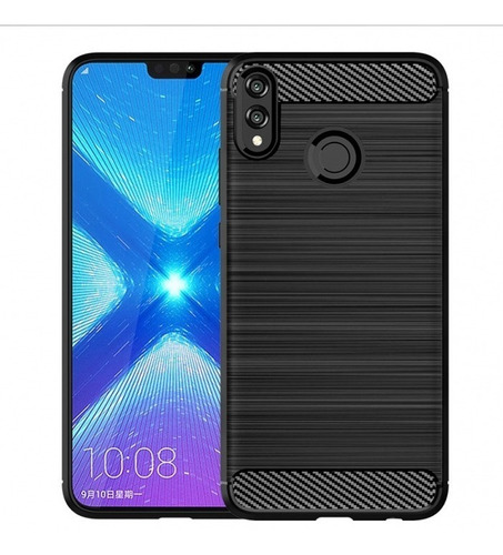 Funda Tpu Fibra Carbono Rugged Huawei Honor 8x