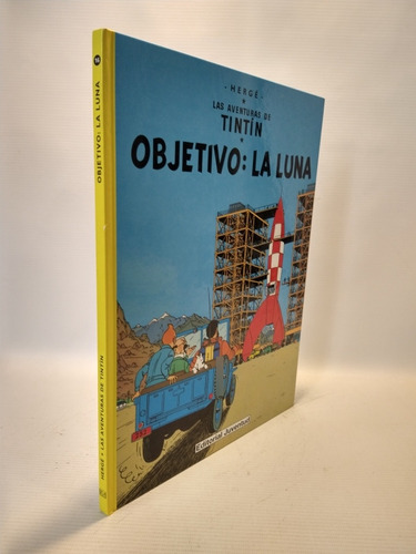 Tintín Objetivo La Luna Hergé Juventud