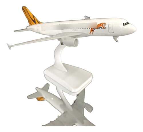 Avión A Escala 1:350,  Tiger Airways A3a320, De 19cms Largo,