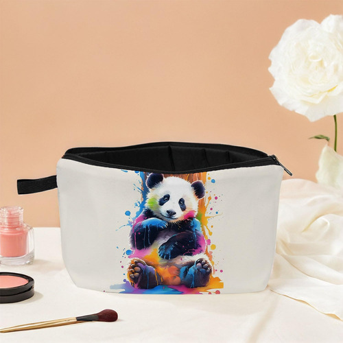 Bolsa De Maquillaje Para Mujer Con Estampado De Globos De Pa