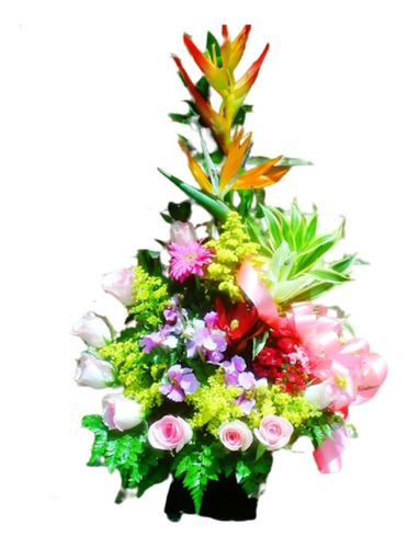 Diselo Con Arreglos Florales Rosas  Orquideas