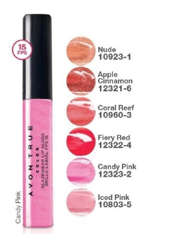 Brillo Labial Glazewear Lip Gloss True Color Avon Fps 15