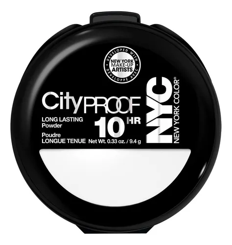 N.y.c City Proof Polvo Facial De Larga Duración 10 Horas, Tr