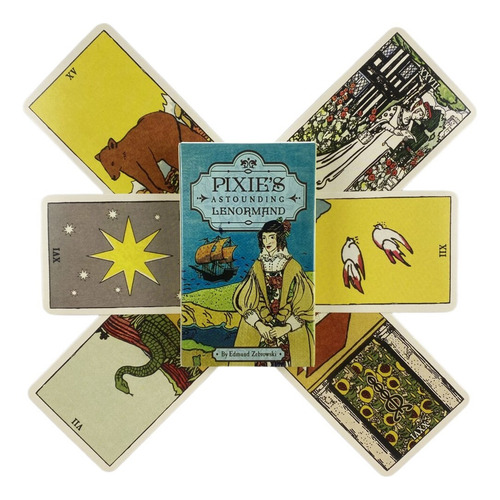 Pixie's Astounding Cartas Oráculo Lenormand (alternativo)