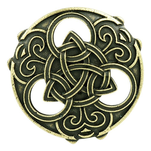 Paquete De 2 Broches Vikingos Medievales Retro Capa Abrigo