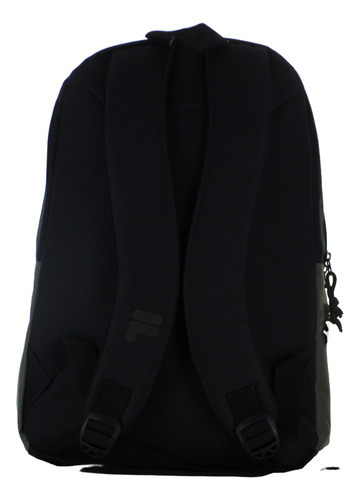 Fila Mochila Escolar Sport Casual Back Clases Unisex 86911 Color Negro
