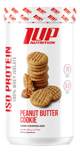 Iso Protein 1.97lbs - 1up Sabor Peanut Butter Cookie