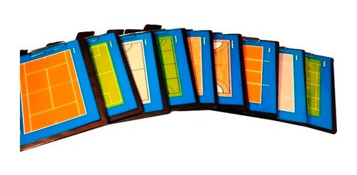 Imagen 3 de 3 de Pizarra Hockey Magnetica! Carpeta + Pizarra Doble + Fibron..