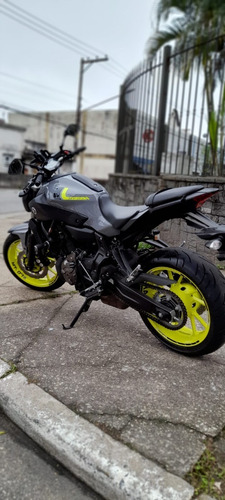 Imagem 5 de 7 de Yamaha Mt 07 2018 (abs) 11 Mil Km Unico Dono.manual Chav Res