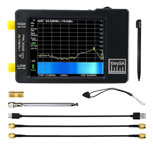 Analizador De Espectro Mejorado, Entrada Mf//vhf Uhf Para 0,