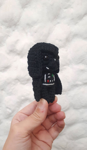 Muñeco Darth Vader Star Wars Amigurumi Tejido - Pipelino