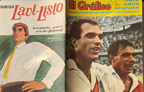 Revista Antigua El Gráfico N° 2426 Fútbol 1966 Cb
