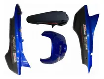 Comprar Cacha Lateral Zanella Zb 110 Azul , Tapa Frontal Más Guard.