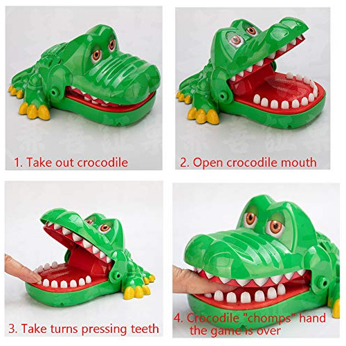 Ishyan Crocodile Dientes Juguetes Juego Para Niños, M6s55