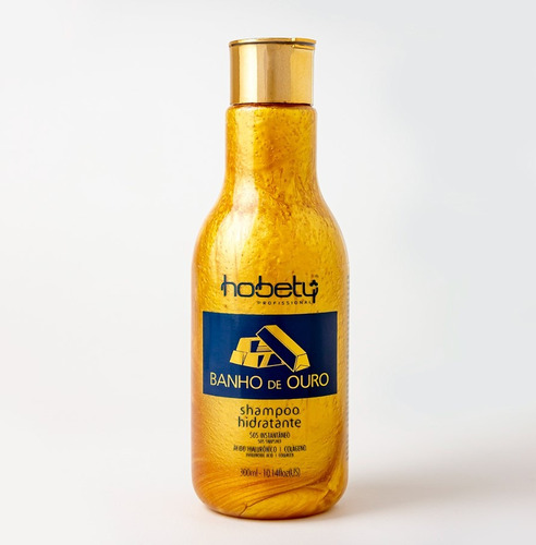 Shampoo Banho De Ouro 300ml Hobety - Original