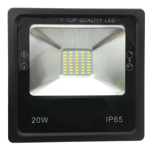 Reflector Led 20w Multipunto Exterior Luz Calida Y Fria