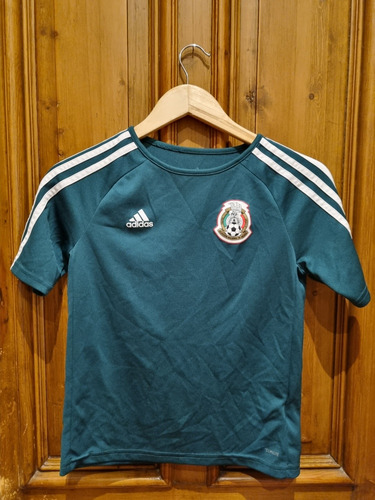 Camiseta De Niño Seleccion México De Entrenamiento Talle M 