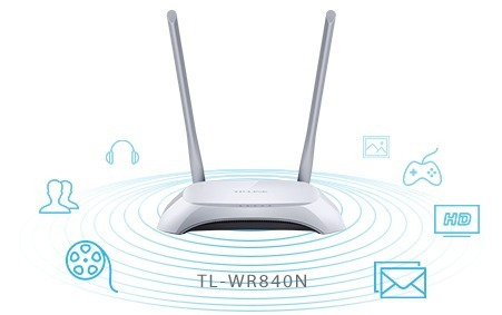 Tp Link Router Inalambrico 300mbps Tl-wr840n Antena De 5 Dbi