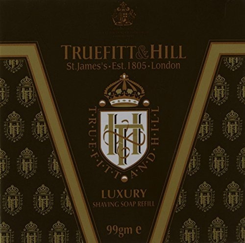 Truefitt - Repuesto De Jabon De Afeitar De Lujo Hill, 3.3 On