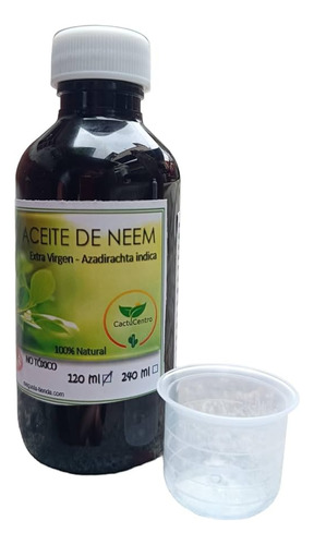 1 Litro De Aceite De Neem Extra Virgen Puro