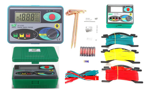 Medidor De Resistencia De Tierra Dy4100 