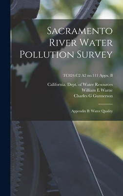 Libro Sacramento River Water Pollution Survey: Appendix B...