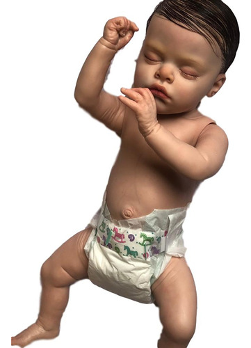 Boneca Bebê Reborn Sophy Molde Coco Corpo Inteiro