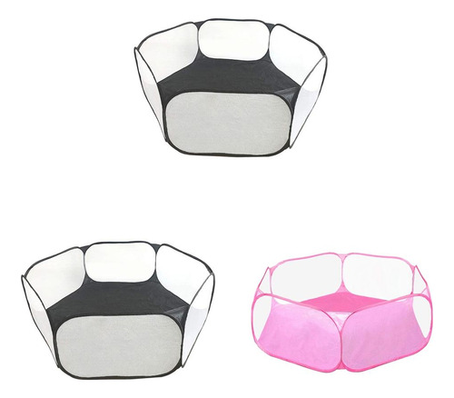 Cerca Plegable De La Tienda De Del Animal Doméstico 3pcs Y