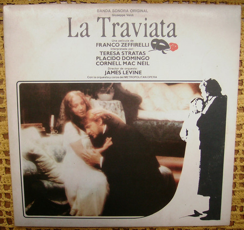 La Traviata / Soundtrack - 2lp Vinilo Stratas Domingo Levine
