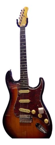 Guitarra Electrica Tagima Tipo St Tg-500 Sombreado Mica Vino