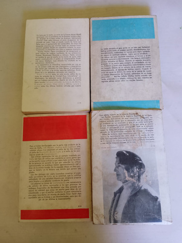 Libros - 4 Novelas , En Lote - Sterling - Kafka- (Usado)