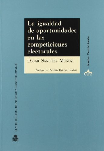 Libro La Igualdad De Oportunidades En Las Competen De Sanche