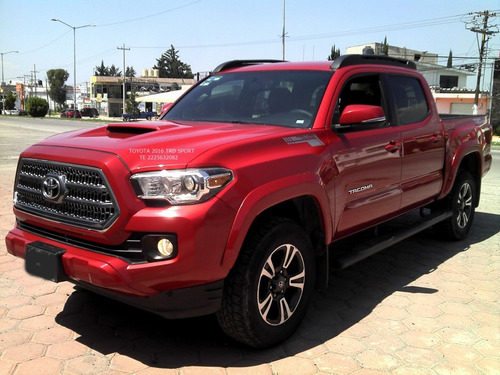 Imagen 1 de 14 de Toyota Takoma 2016 Trd Sport 4x2 Dob/cab Tela Eng $ 113,600