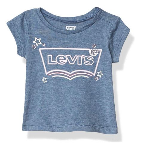 Levi's Baby - Camiseta Gráfica Para Niña, Playera Gráfic.