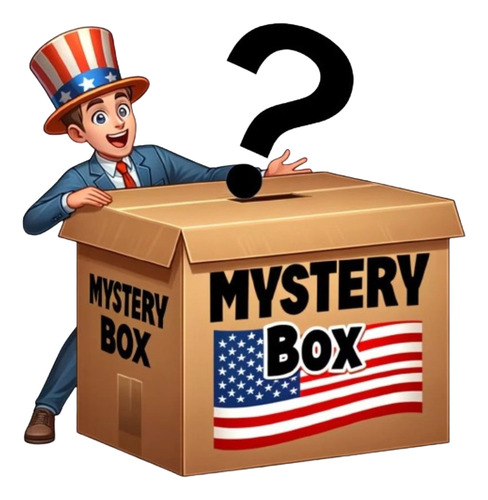 Caja Misteriosa Sorpresa Tecno Producto Internacional Import Marrón Claro