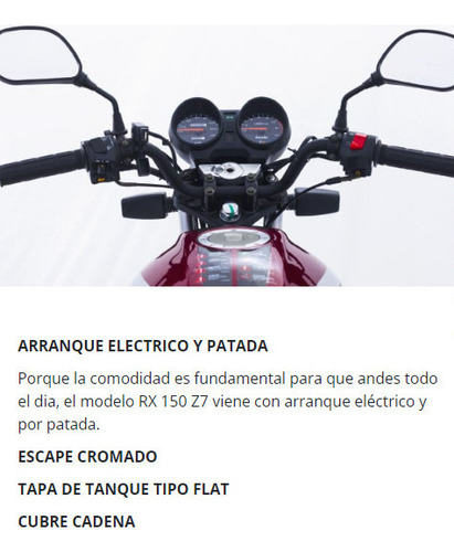 Zanella Rx 150 Patentada $911.000 O 12de$145.000 (sapucai)