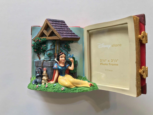 Disney Store Portaretrato Cerámica Blanca Nieves Snow White