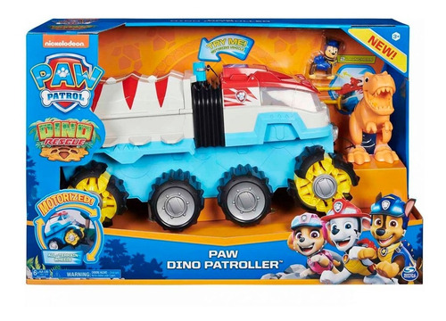 Camión Vehículo Motorizado Paw Patrol Dino Patroller P16794